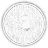 Moomin Skleněný Talíř 15,5 cm