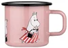 Moominmamma smaltovaný hrnek 0,37l růžový