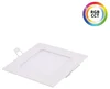 Multifunkční LED Panel T-LED 24V/9W RGBCCT 24HW9 – Čtvercový Design s Variabilním Osvětlením