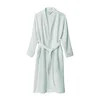 Mušelínový mentolový župan Kimono L/XL