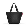 Nákupní taška Reisenthel Shopper M Glossy dots černá
