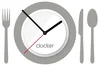 Nalepovací kuchyňské hodiny Cutlery