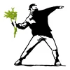 Nástěnná dekorace Flower Thrower