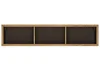 Nástěnná police Dub Shetland, 136 cm