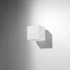 Nástěnné bílé svítidlo Lorum