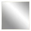 Nástěnné zrcadlo Jersey s rámečkem ve zlaté barvě 60x60 cm
