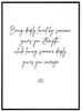 Název: 'Minimalistický Art Print Love - 30x40 cm'