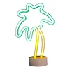 Neonová dekorace Palm bílé barvy