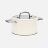 Nepřilnavý hrnec Meda 3.0 24 cm, 5,5 l, krémová