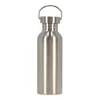 Nerezová láhev 650 ml stříbrná