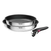 Nerezové pánve s odnímatelnou rukojetí 2 ks ø 26 cm Tefal INGENIO