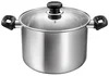 Nerezový hrnec BRAVA 24 cm, 7 l s poklicí