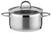 Nerezový kastrol s poklicí 20 cm 3,0 l