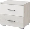 Noční stolek ESTEVAN – bílá matná / light artwood