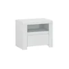 Noční stolek LINDY 1S – bílá