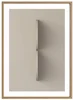 Obloukové tvary - Plakát č. 7 v barvě Kouřově taupe, Rozměr: 500x700 mm