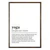 Obraz 50x70 cm Yoga Wallity