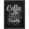 Obraz Coffee 40x55 cm Wallity