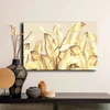 Obraz na plátně se zlatými listy 45×70 cm