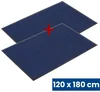 Odolná vstupní kobercová rohož 120x180 cm s PVC, modrá + 1 zdarma