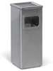 Odpadkový koš s popelníkem a vnitřní nádobou 11,5 l nerez