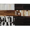 Patchwork kožený koberec 171×240 cm