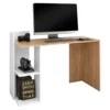 PC stůl ANDREO NEW dub artisan/bílý