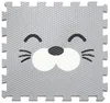 Pěnové puzzle Minideckfloor Tuleň světle šedé 340x340 mm