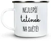 Personalizovaný plecháček Nejlepší tatínek 300 ml