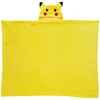 Pikachu Coral fleece deka s kapucí 120x150 cm