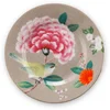 Pip Studio Blushing Birds Talíř 12cm Khaki