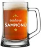 Pivní sklenice 0,5 l s vtipným nápisem