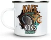 Plecháček Káva 300 ml s vtipným motivem