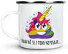 Plecháček s vtipným motivem 300 ml