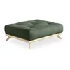 Podnožka Karup Design Senza Natural Olive Green