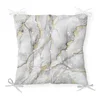 Podsedák Marble Gray Gold 40x40 cm
