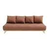 Pohovka Senza Natural Clear/Clay Brown