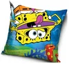 Polštář SpongeBob vzhůru nohama 40x40 cm