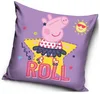 Polštářek Peppa Pig na bruslích 40x40 cm