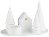Porcelánový svícen Forest Cabin