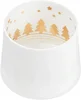 Porcelánový vánoční svícen FIR FOREST