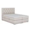 Postel boxspring ESHLY béžová 160x200