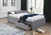 Postel ELIAS Velvet 120x200 šedá