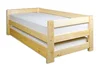 Postel GAMBIAN s přistýlkou 90x200 cm, masiv borovice