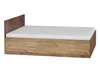 Postel Gatton 160x200 cm s roštem – craft tobaco/craft zlatý, 5 let záruka