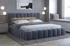 Postel HUA 09 180x200 LED tmavě šedá