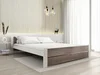 Postel IKAROS DOUBLE 140x200 cm s lamelovým roštem a matrací Deluxe