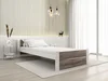 Postel IKAROS DOUBLE 90x200 cm bílá/dub lanýž