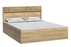 Postel IPPOLITO 160×200 cm, dub hickory