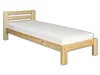Postel PACARA 100x200 cm z masivu borovice